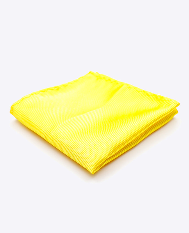Fazzoletto da taschino Giallo n°1 in Poliestere | Lucien - Unipap's