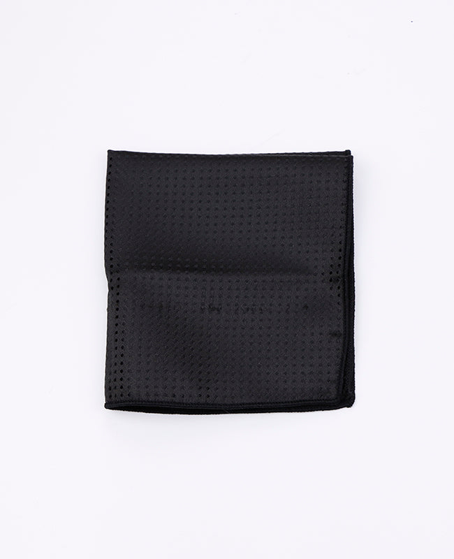 Fazzoletto da taschino Nero a Pois in Poliestere n°1 | Louis - Unipap's