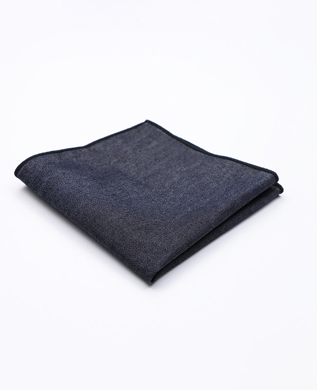 Fazzoletto da taschino Nero in Cotone | Edgard - Unipap's