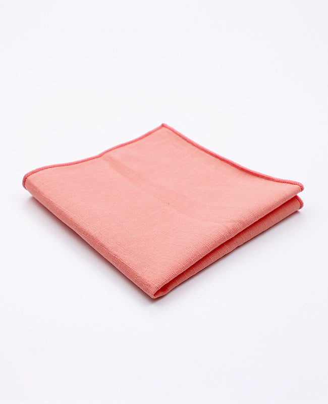 Fazzoletto da taschino Rosa n°1 in Cotone | Oscar - Unipap's