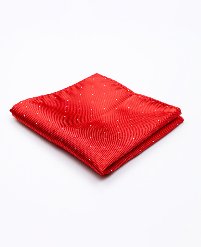 Fazzoletto da taschino Rosso n°2 in Poliestere | Georges - Unipap's