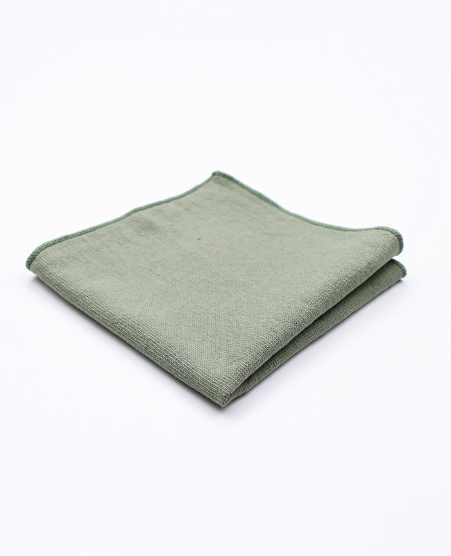 Fazzoletto da taschino Verde n°2 in Cotone | Edgard - Unipap's