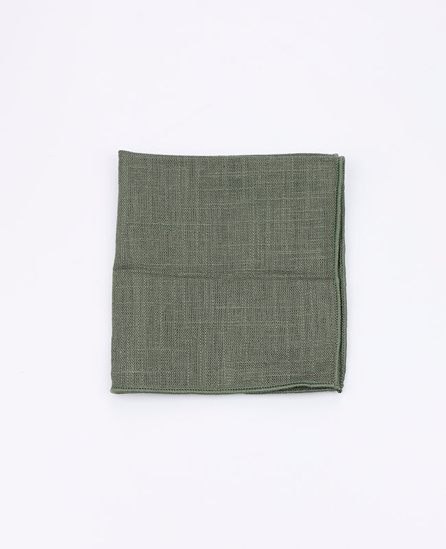 Fazzoletto da taschino Verde n°3 Uomo in Cotone | Edgard | Unipap's