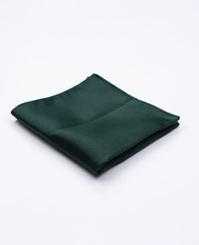 Fazzoletto da taschino Verde n°4 in Poliestere «Anatole»