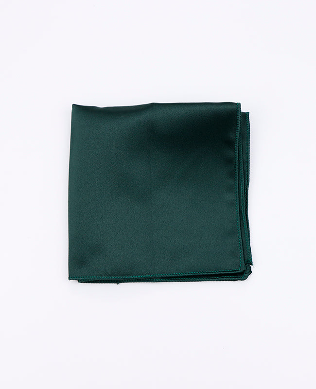 Fazzoletto da taschino Verde n°4 in Poliestere «Anatole»