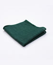 Pochette de Costume Vert n°4 Homme en Coton | Edgard | Unipap's