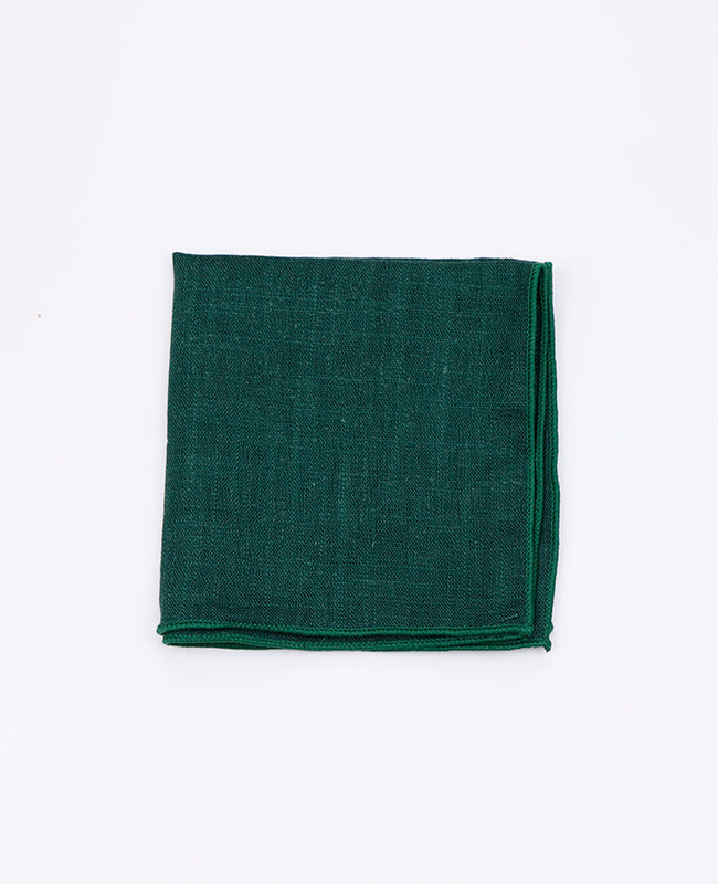 Fazzoletto da taschino Verde n°4 Uomo in Cotone | Edgard | Unipap's