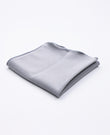Fazzoletto da taschino Grigio in Velluto «Marius»