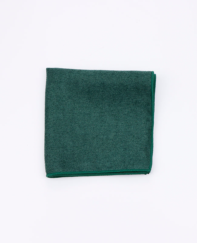 Fazzoletto da taschino Verde n°1 in Effetto Velluto | Simon - Unipap's