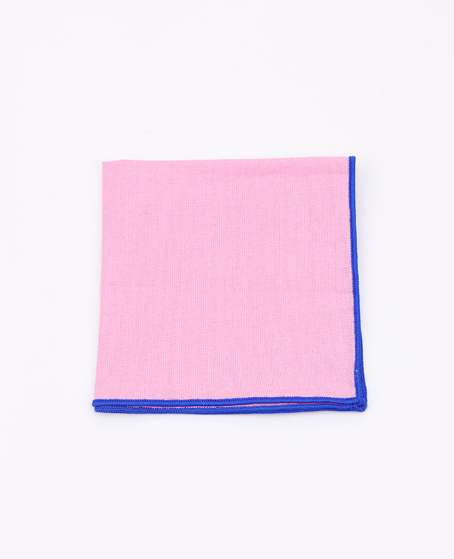 Fazzoletto da taschino Rosa n°4 in Cotone «Edgard»