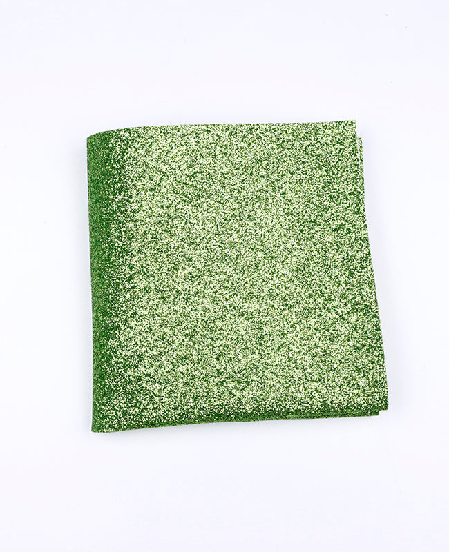 Fazzoletto da taschino Con Paillettes Verde n°2 in Poliestere «Olive»