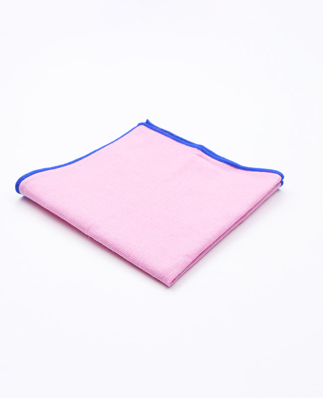 Fazzoletto da taschino Rosa n°4 in Cotone «Edgard»