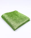 Fazzoletto da taschino con Paillette Verde n°2 in Poliestere «Olive»