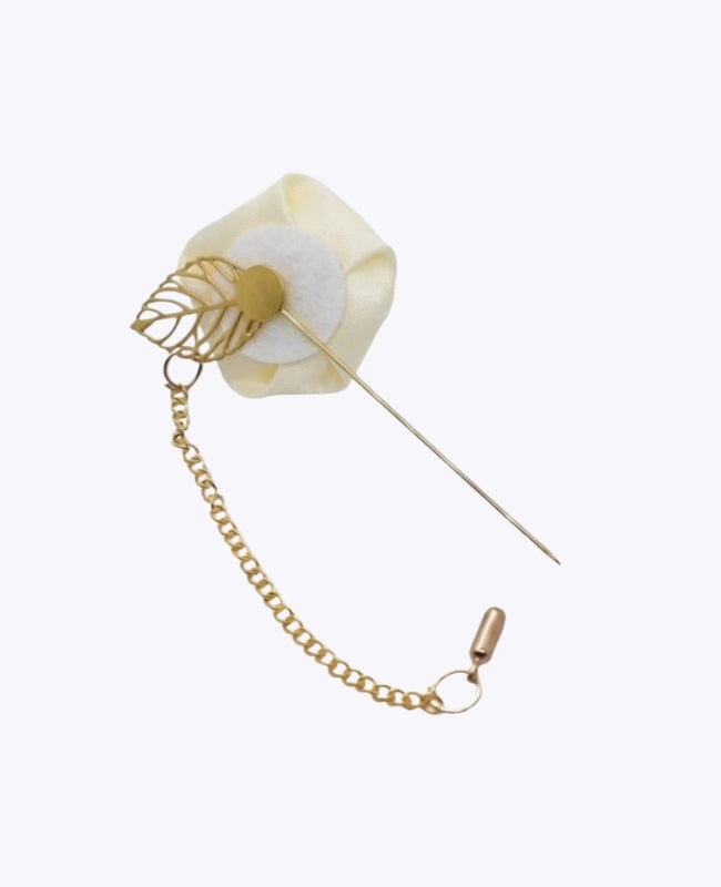 Occhiello floreale Beige Uomo «Alfred»