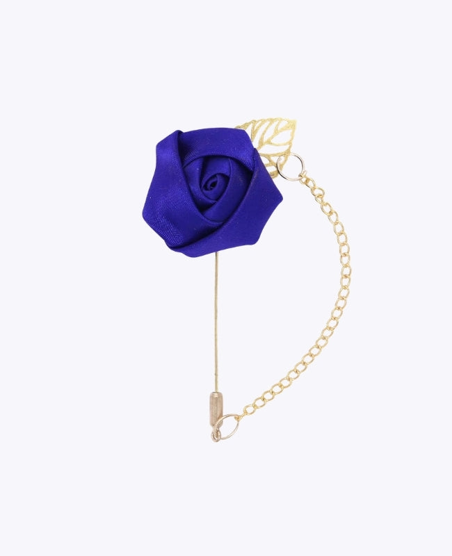 Occhiello floreale Blu Uomo «Alfred»