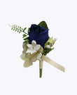 Occhiello floreale Blu Uomo «Gabriel»