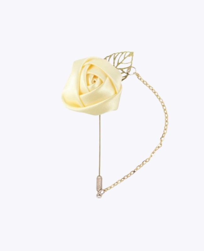 Occhiello floreale Fiore Giallo Uomo «Alfred»