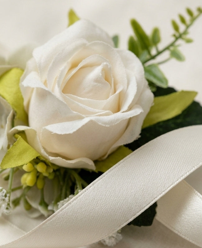 Braccialetto Fiore Beige Donna "Gabriel"