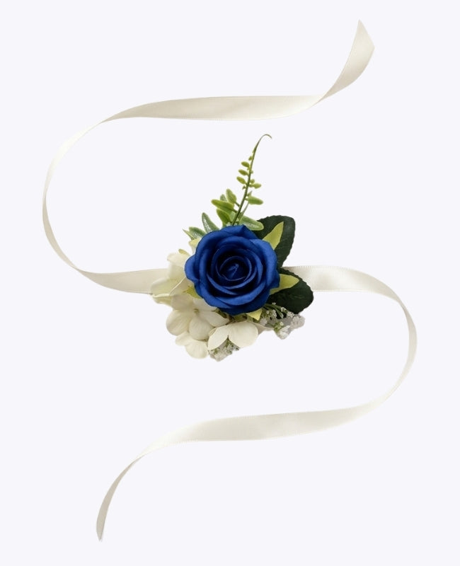 Braccialetto Fiore Blu Donna "Gabriel"