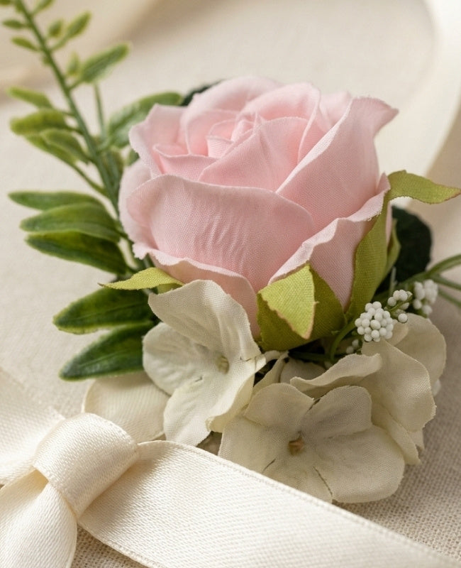 Braccialetto Fiore Rosa Donna "Gabriel"