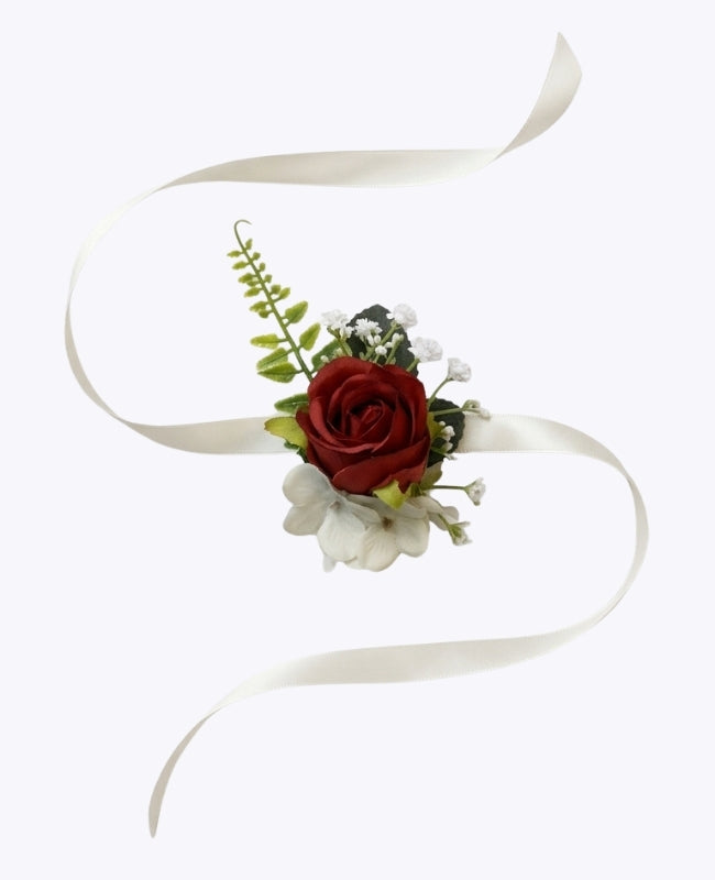 Braccialetto Fiore Rosso Donna "Gabriel"