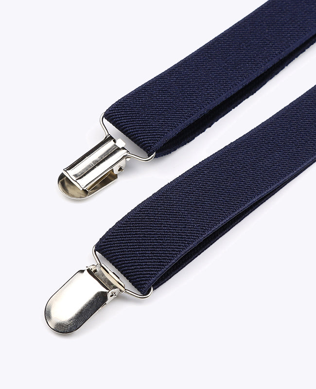 Bretelle Blu in Cotone «Ferdinand»
