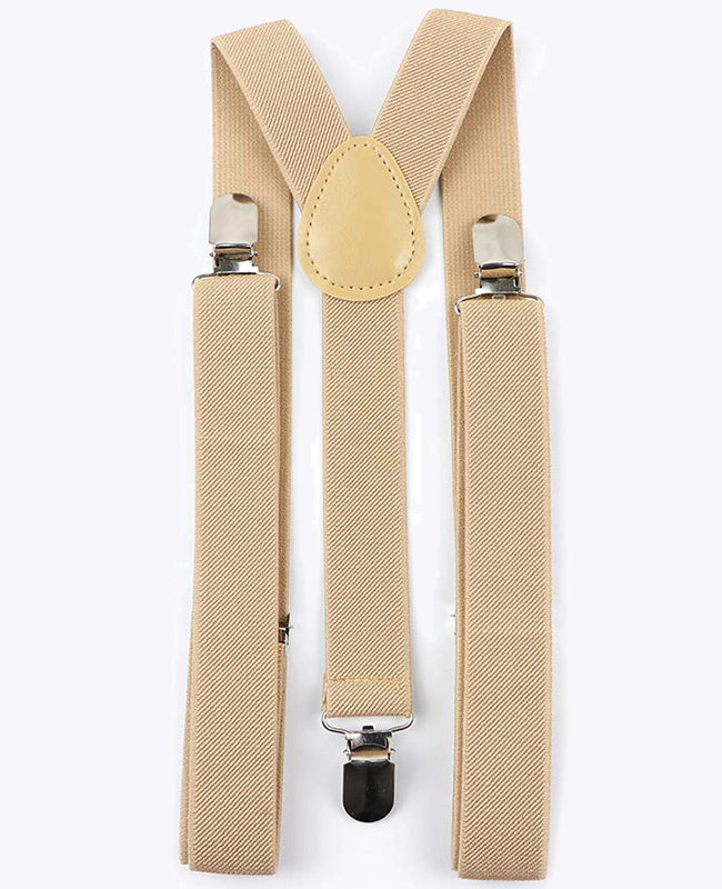 Bretelle Uomo Beige in Cotone «Ferdinand»