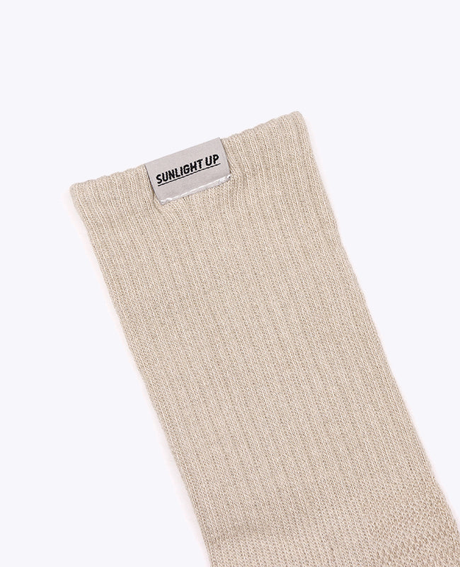 Calzini Uomo Beige n°1 in Cotone «Maurice»