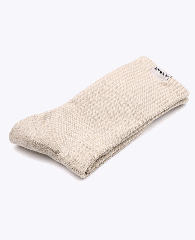 Calzini Uomo Beige n°1 in Cotone «Maurice»