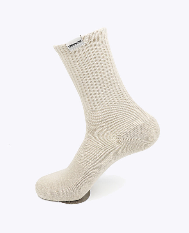 Calzini Uomo Beige n°1 in Cotone «Maurice»