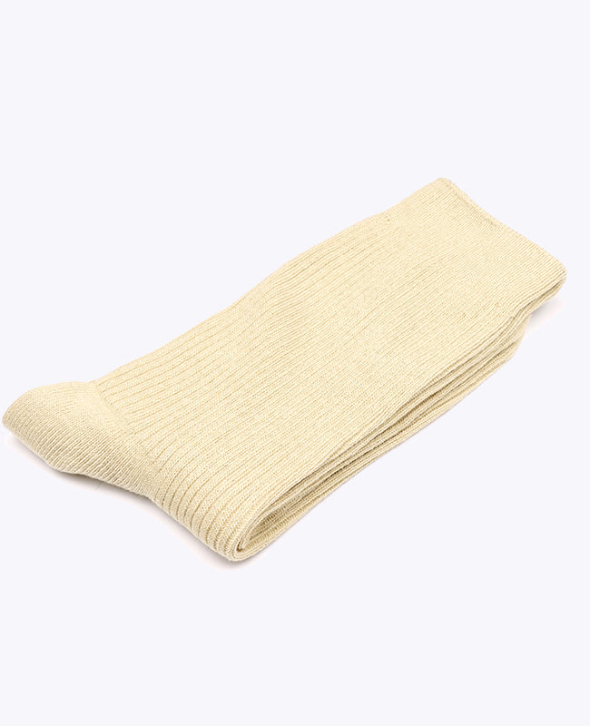Calzini Uomo Beige n°2 in Cotone «Maurice»