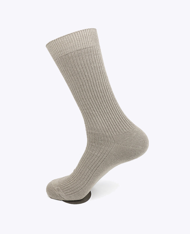 Calzini Uomo Beige in Cotone «Maurice»