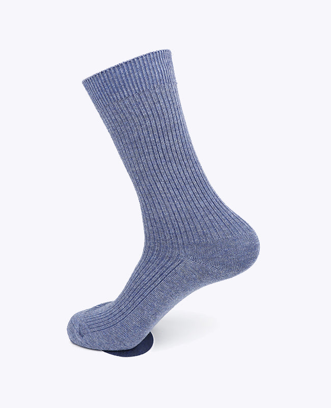 Calzini Uomo Blu n°3 in Cotone «Maurice»