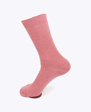 Calzini Uomo Rosa n°1 in Cotone «Maurice»