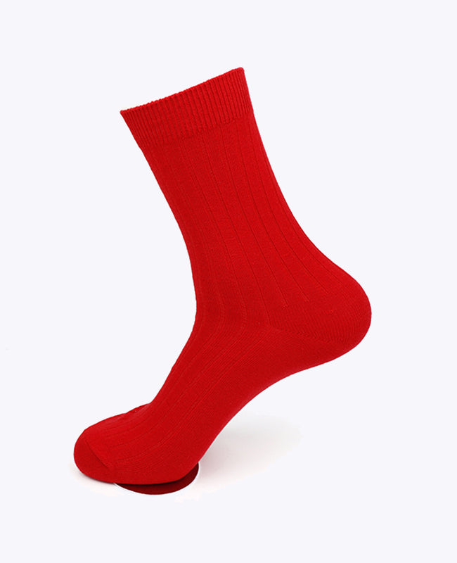 Calzini Uomo Rosso n°1 in Cotone «Maurice»