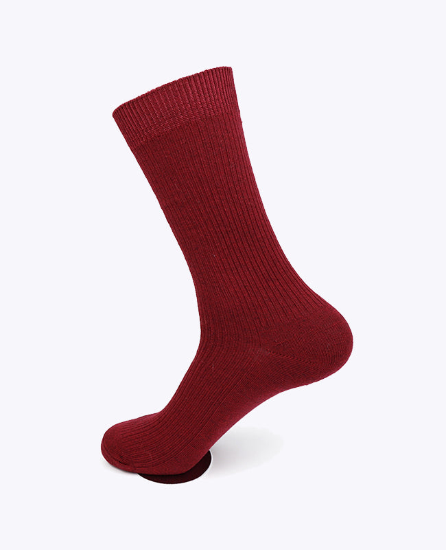 Calzini Uomo Rosso n°2 in Cotone «Maurice»