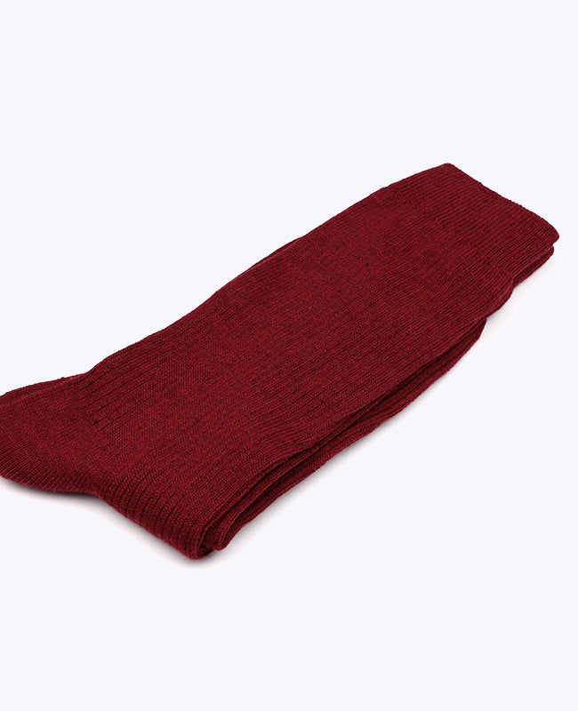 Calzini Uomo Rosso n°2 in Cotone «Maurice»