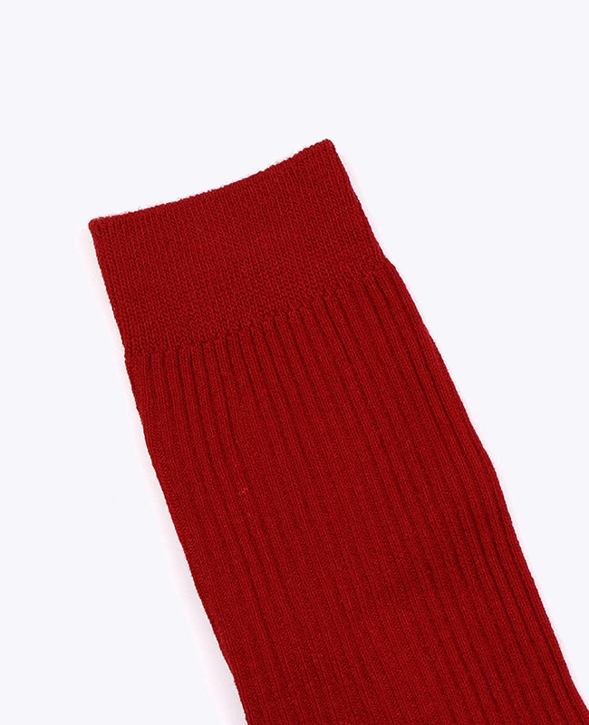 Calzini Uomo Rosso n°3 in Cotone «Maurice»