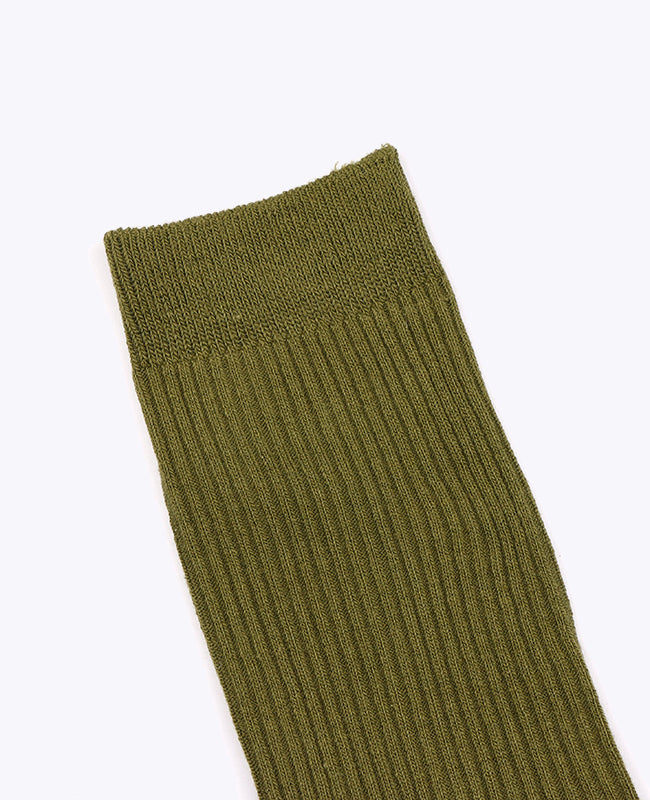 Calzini Uomo Verde n°4 in Cotone «Maurice»