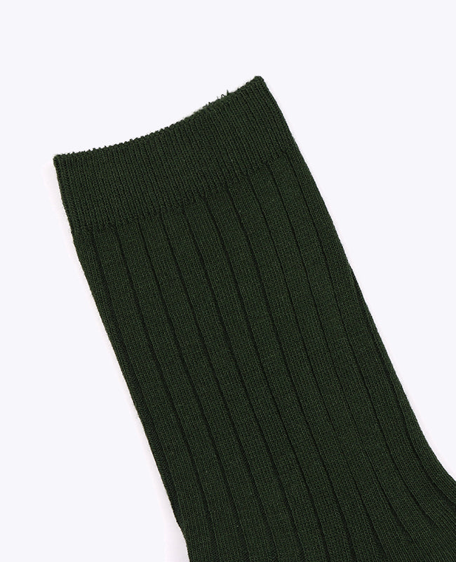 Calzini Uomo Verde n°5 in Cotone «Maurice»