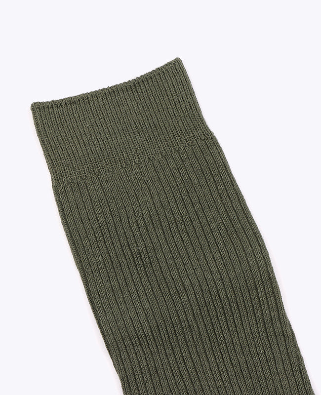 Calzini Uomo Verde n°6 in Cotone «Maurice»