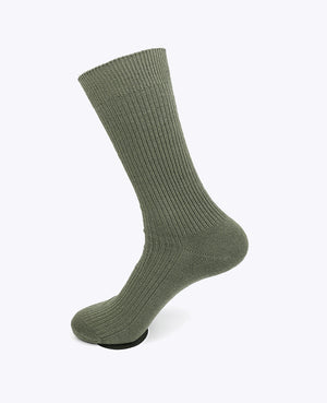 Calzini Uomo Verde n°6 in Cotone «Maurice»