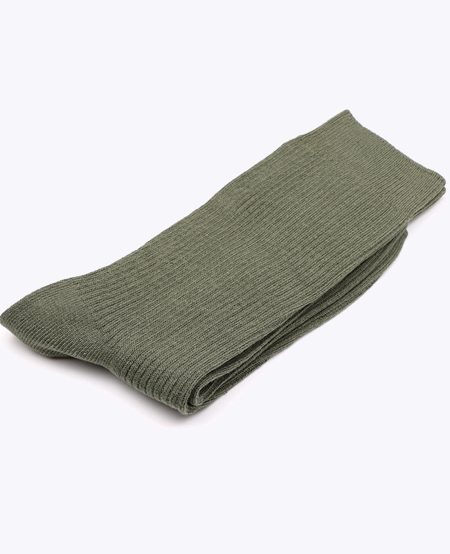 Calzini Uomo Verde n°6 in Cotone «Maurice»