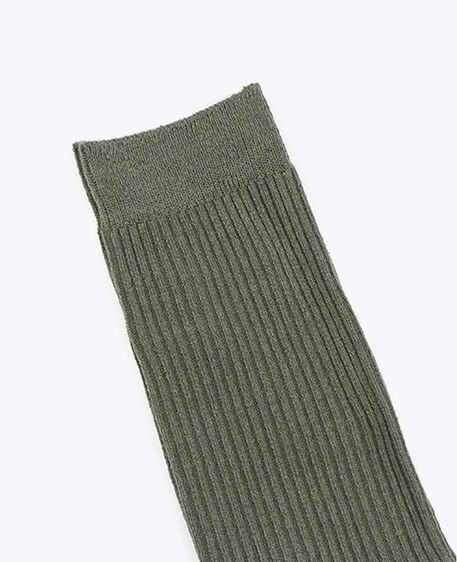 Calzini Uomo Verde n°7 in Cotone «Maurice»