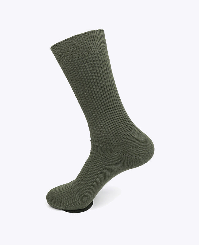 Calzini Uomo Verde n°7 in Cotone «Maurice»
