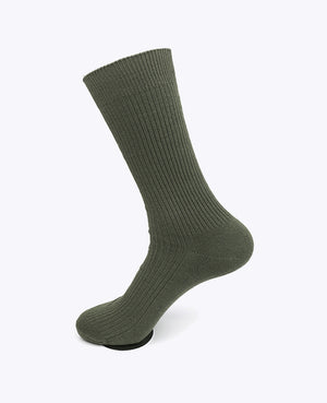 Calzini Uomo Verde n°7 in Cotone «Maurice»