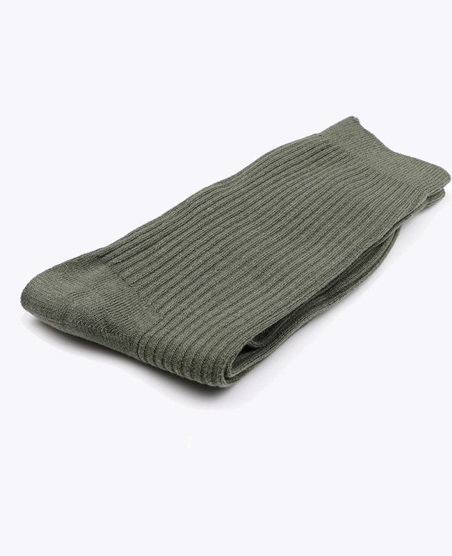 Calzini Uomo Verde n°7 in Cotone «Maurice»