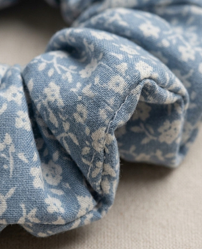Elastico per capelli Liberty Blu n°2 Donna «Suzanne»