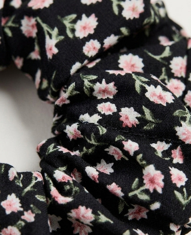 Elastico per capelli Liberty Nero n°3 Donna «Suzanne»