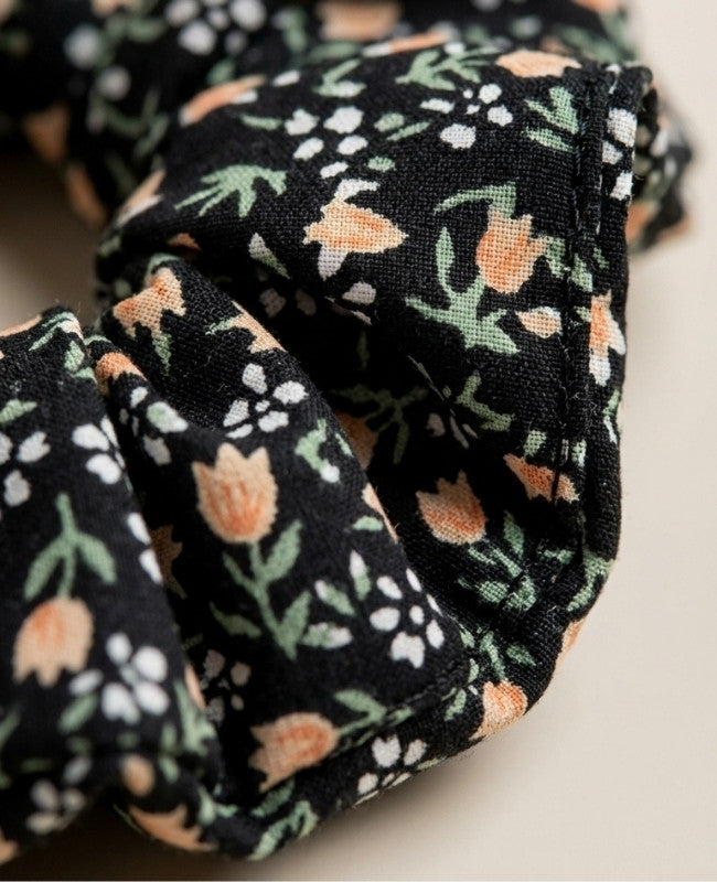 Elastico per capelli Liberty Nero n°4 Donna «Suzanne»